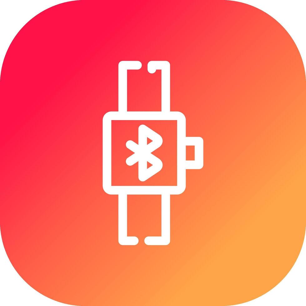 Bluetooth Creative Icon Design vector
