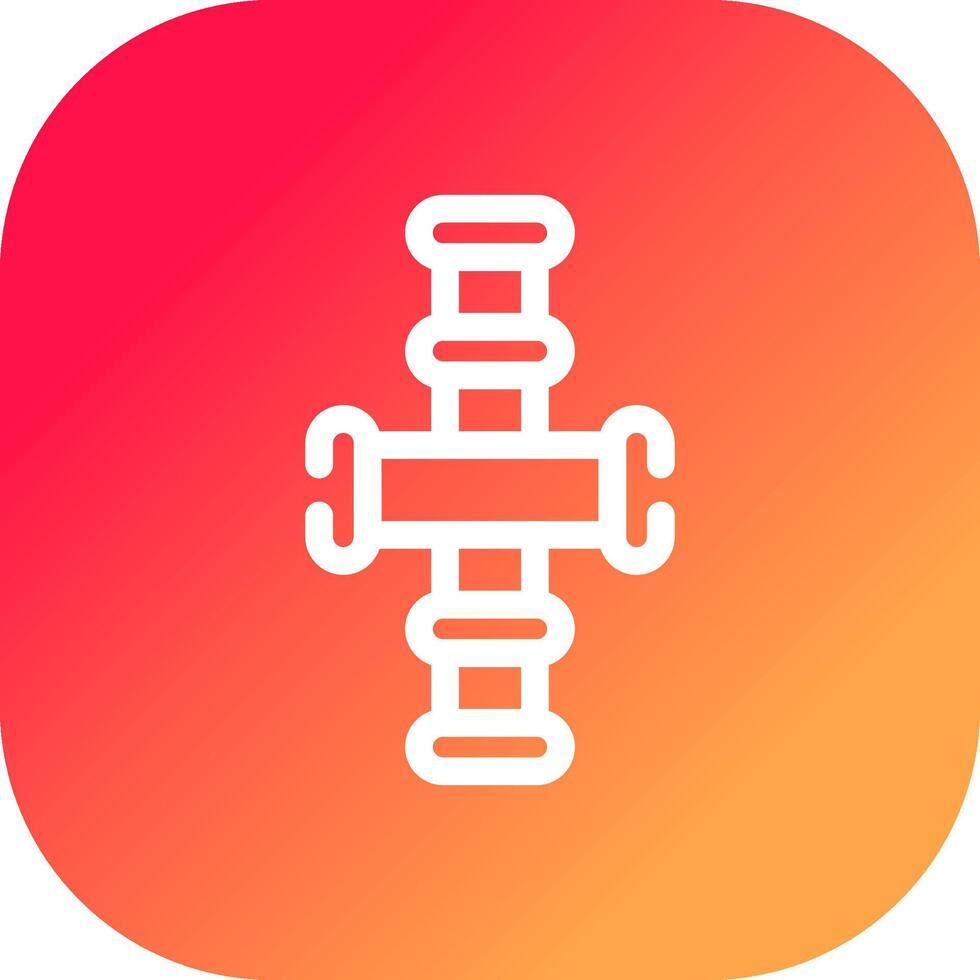 Pipeline Creative Icon Design vector