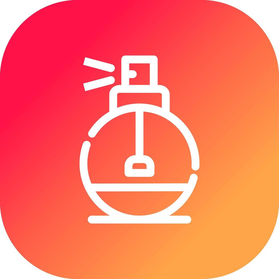 Perfume Creative Icon Design vector