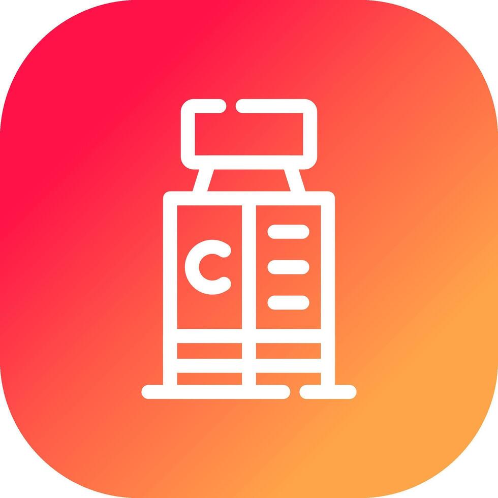 Vitamins Creative Icon Design vector