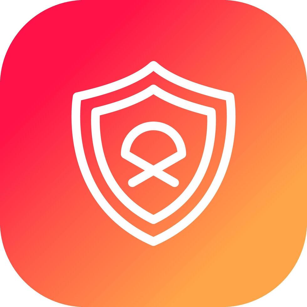 Shield Creative Icon Design vector