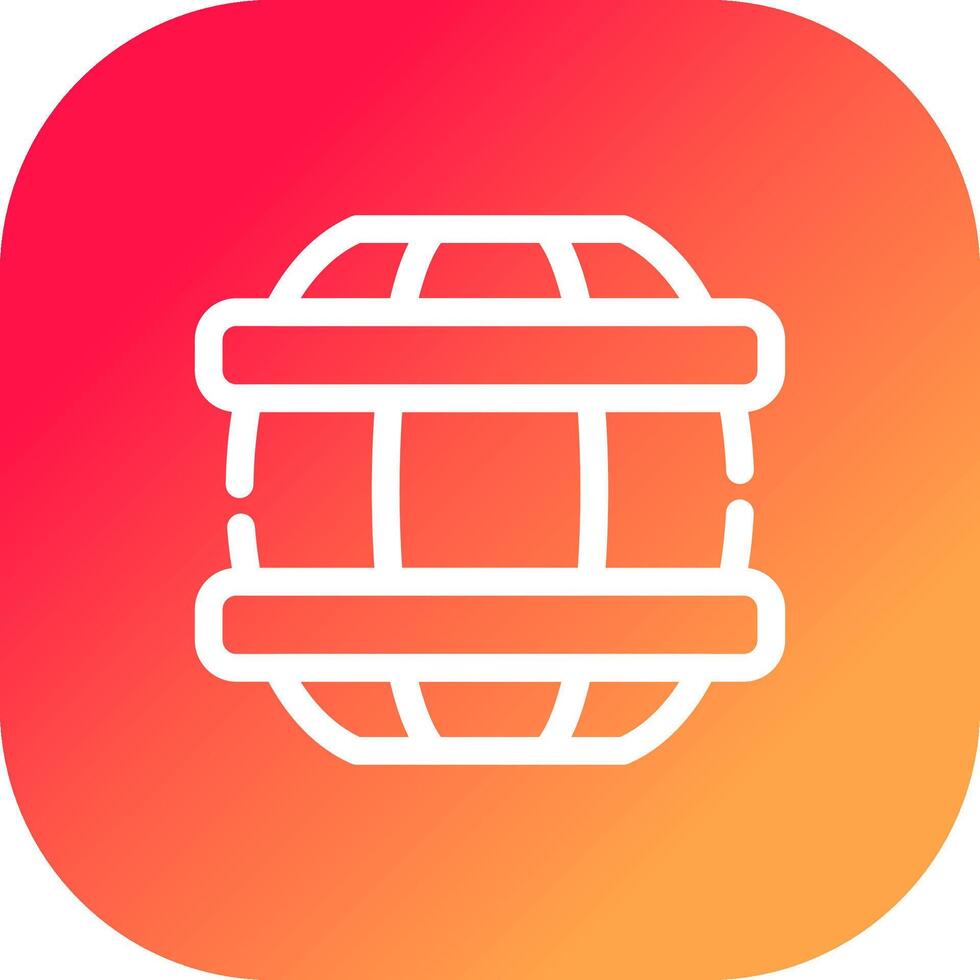 Barrel Creative Icon Design vector