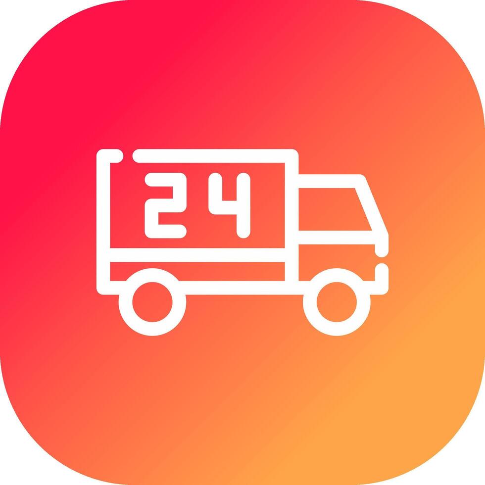 Truck Creative Icon Design vector