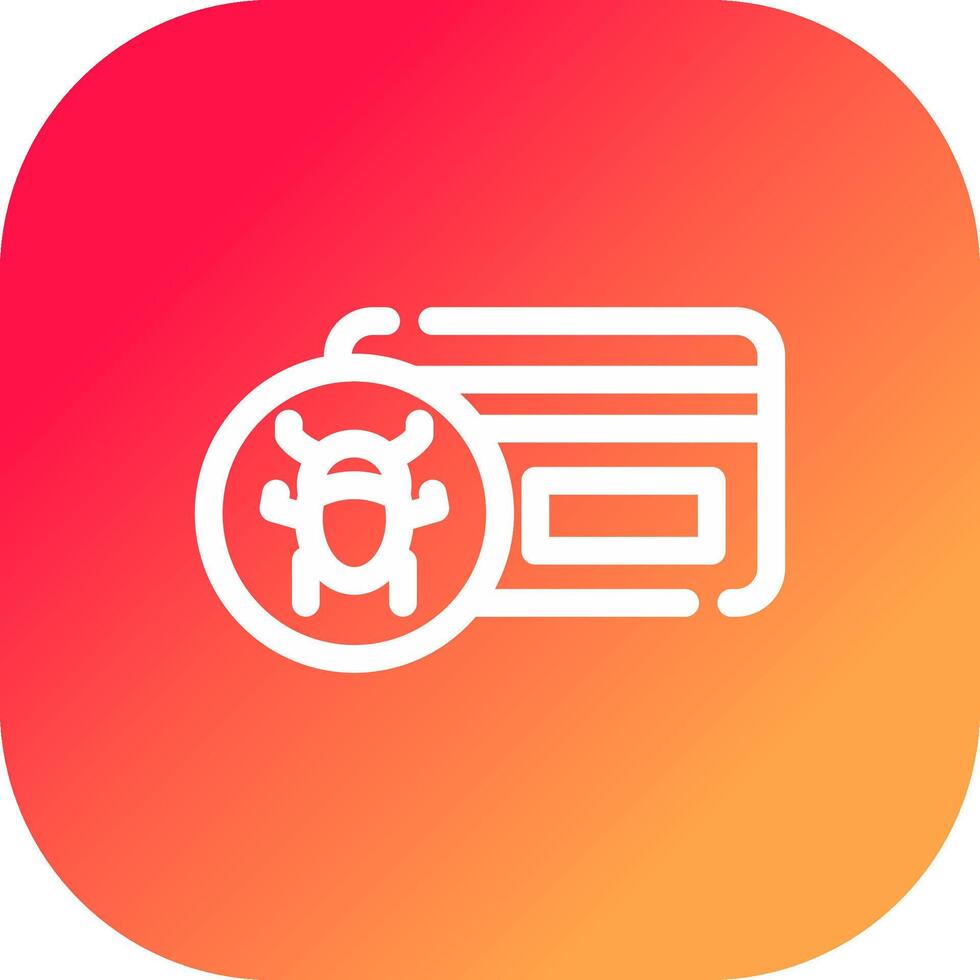 Bug Creative Icon Design vector