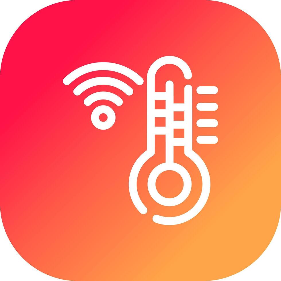Thermostat Creative Icon Design vector