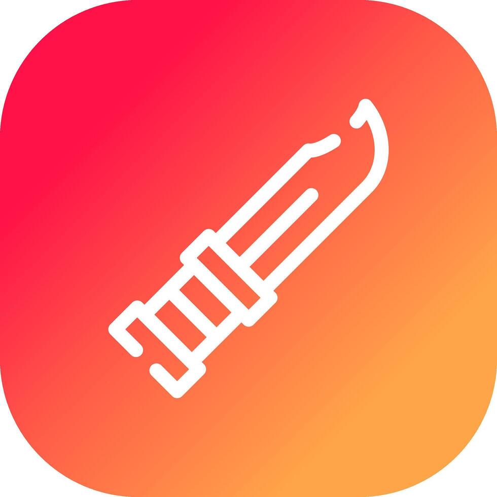 Knife Creative Icon Design vector