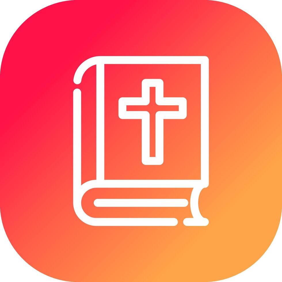 Bible Creative Icon Design vector