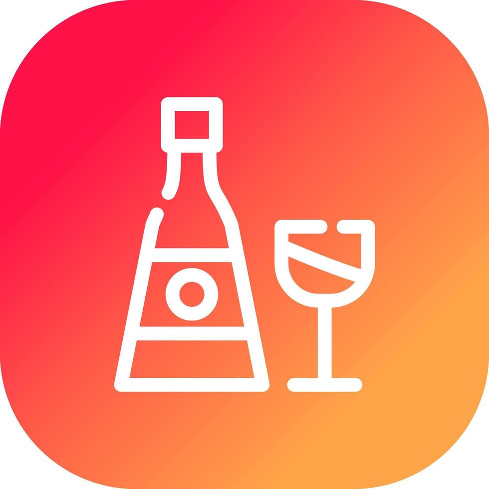 Champagne Creative Icon Design vector