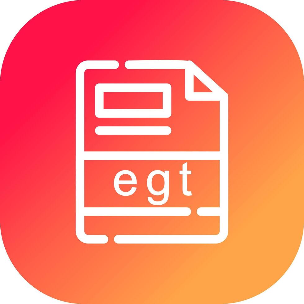 egt Creative Icon Design vector