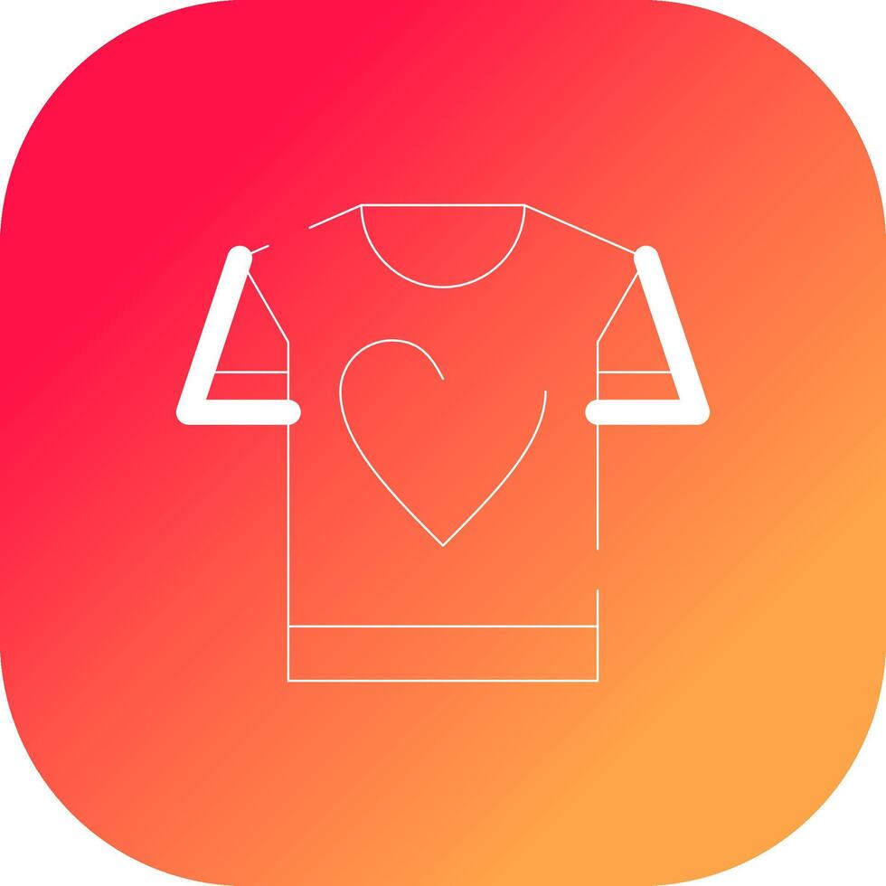 Tshirt Creative Icon Design vector