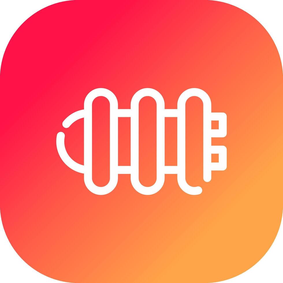 Heater Creative Icon Design vector