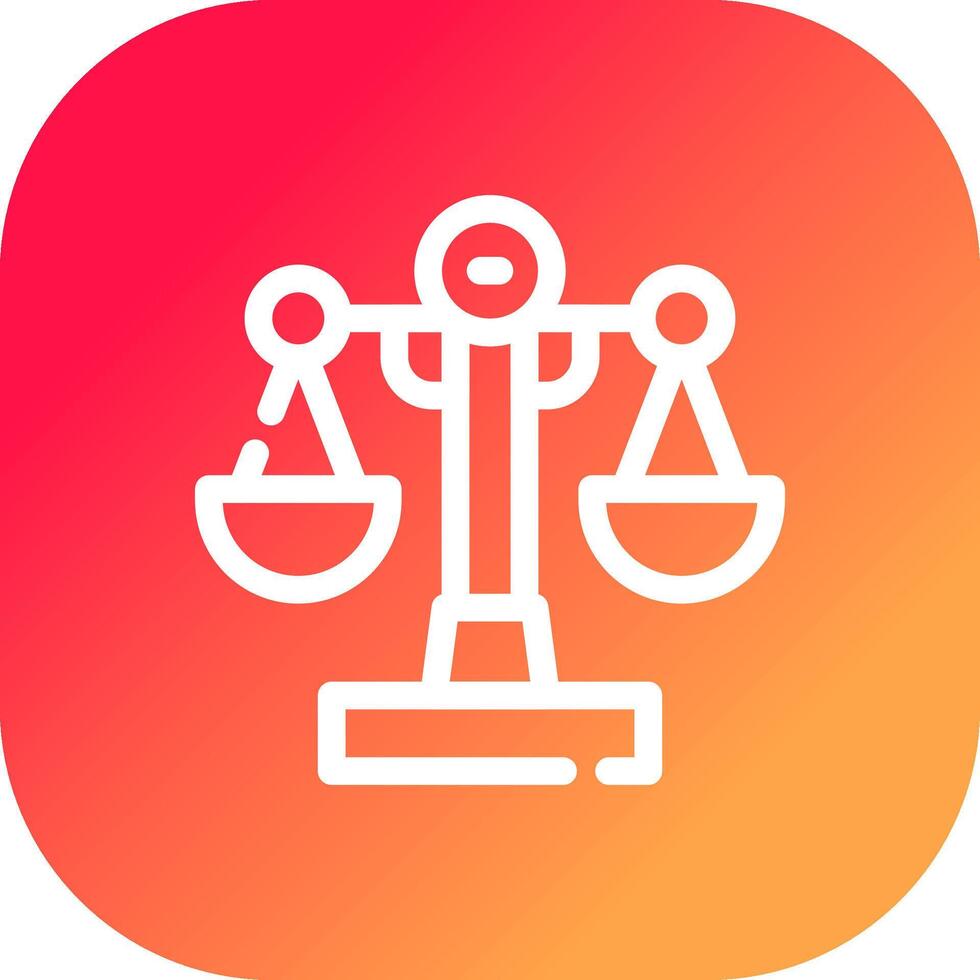 Law Creative Icon Design vector