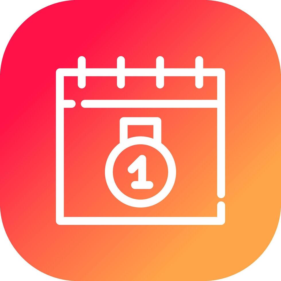 Calendar Creative Icon Design vector