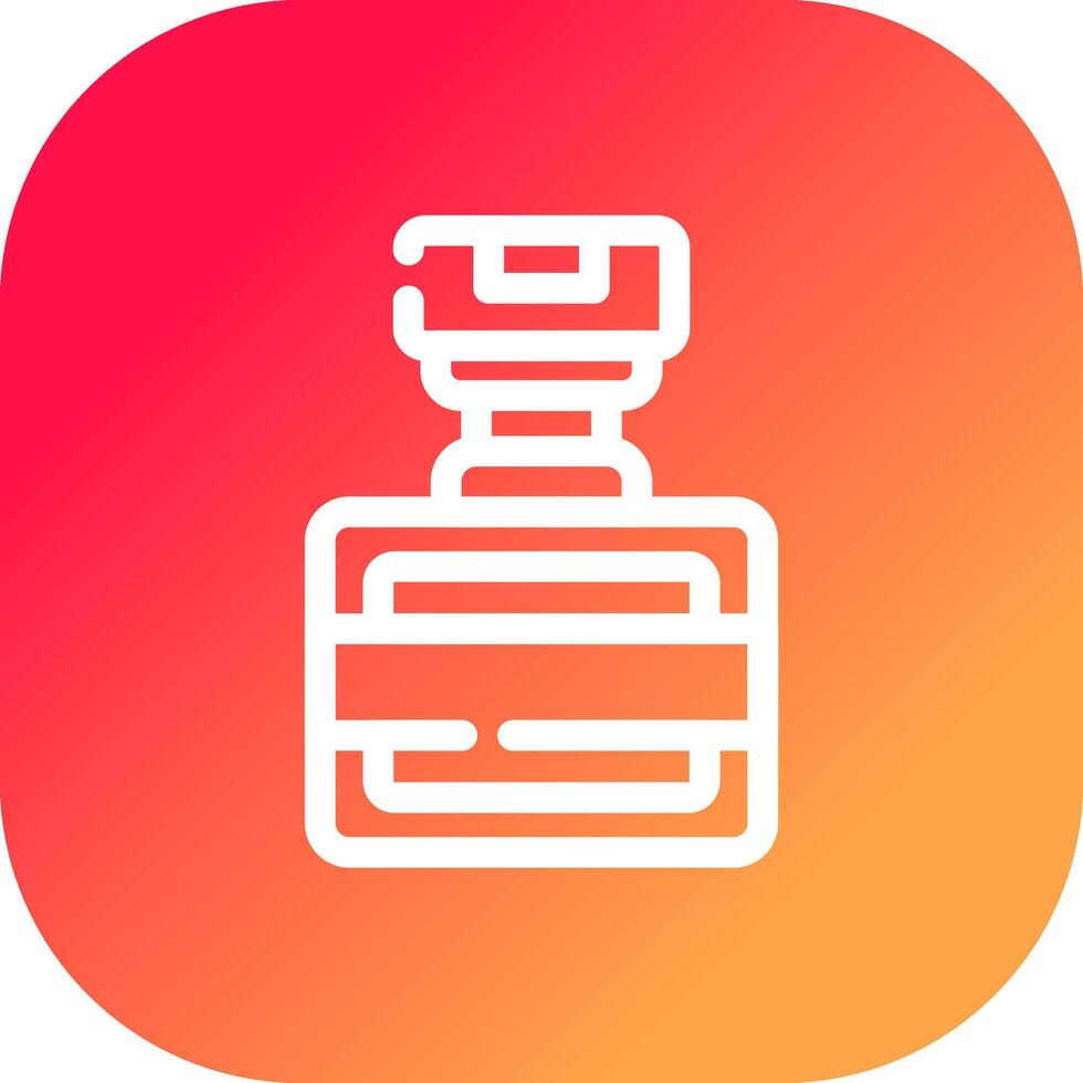 Perfume Creative Icon Design vector