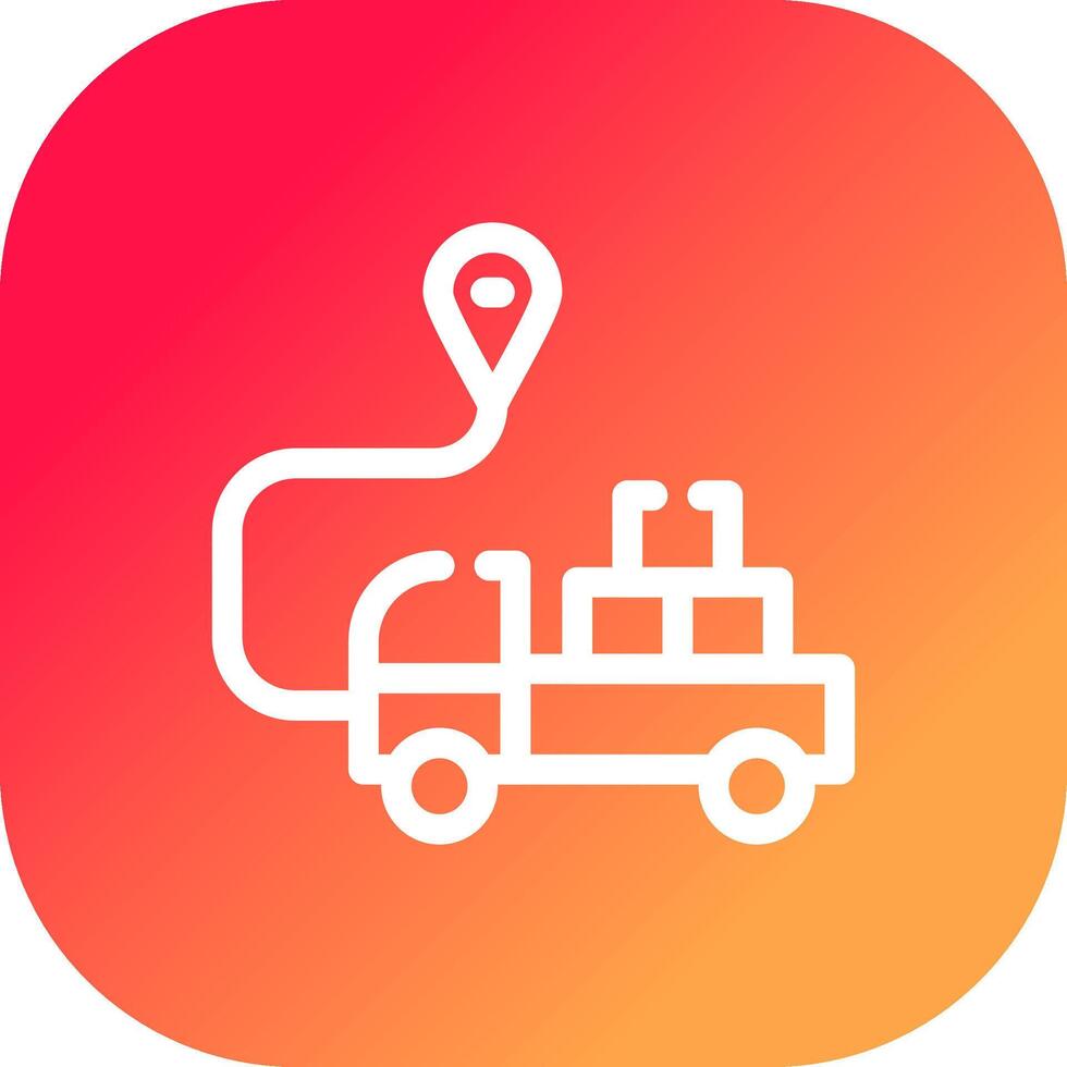 Delivery Creative Icon Design vector