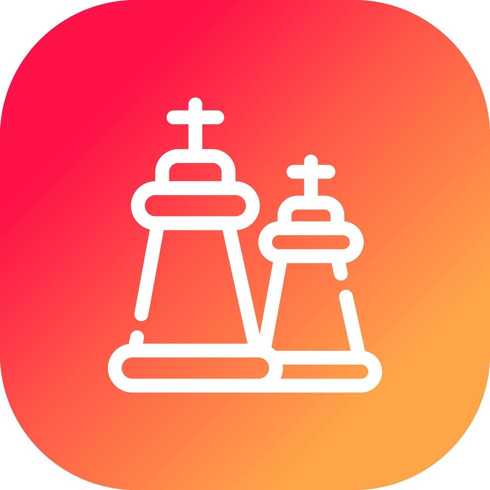 Chess Creative Icon Design vector