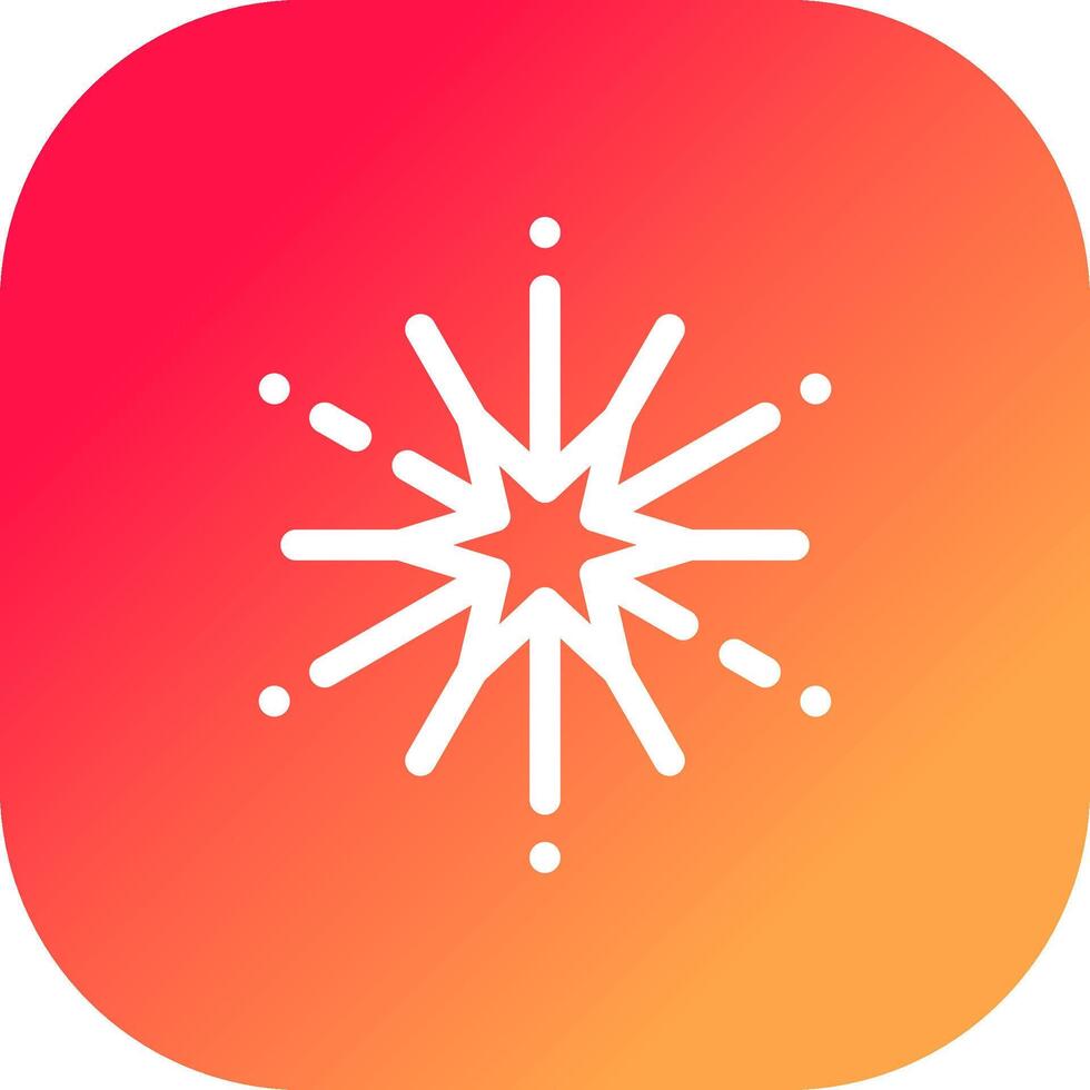 Star Creative Icon Design vector
