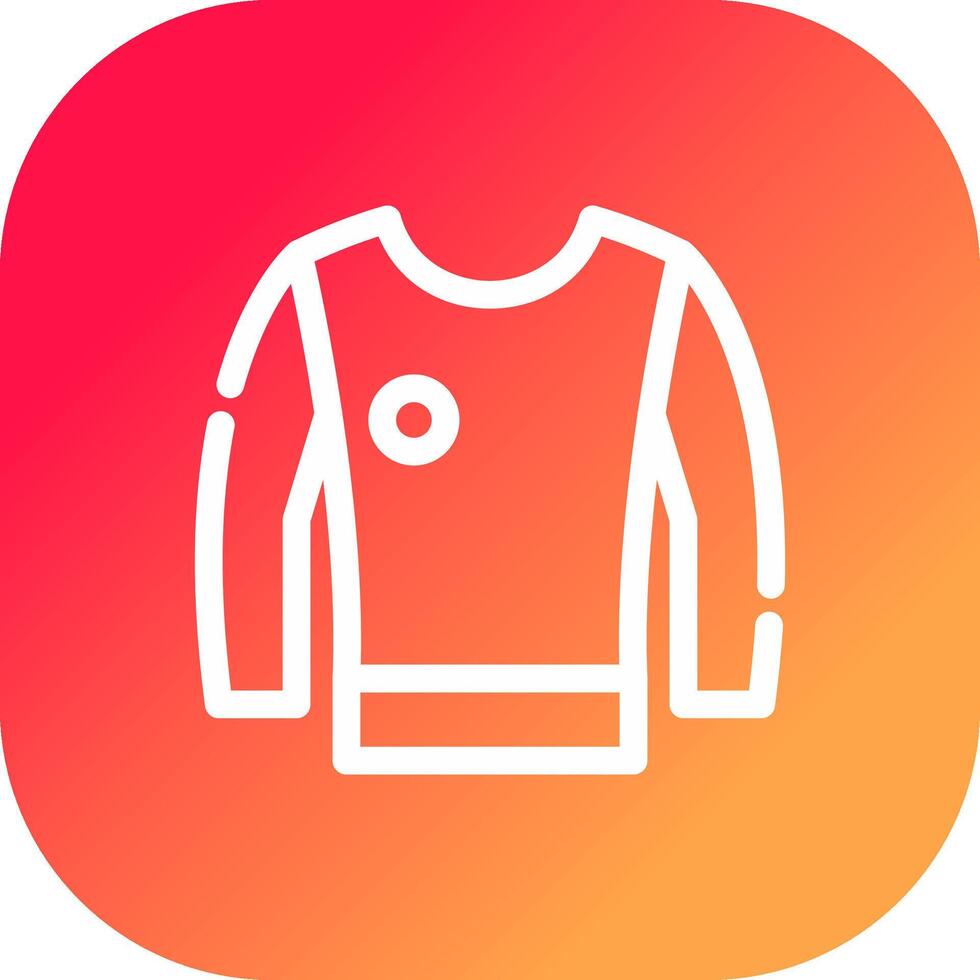 Jumper Creative Icon Design vector