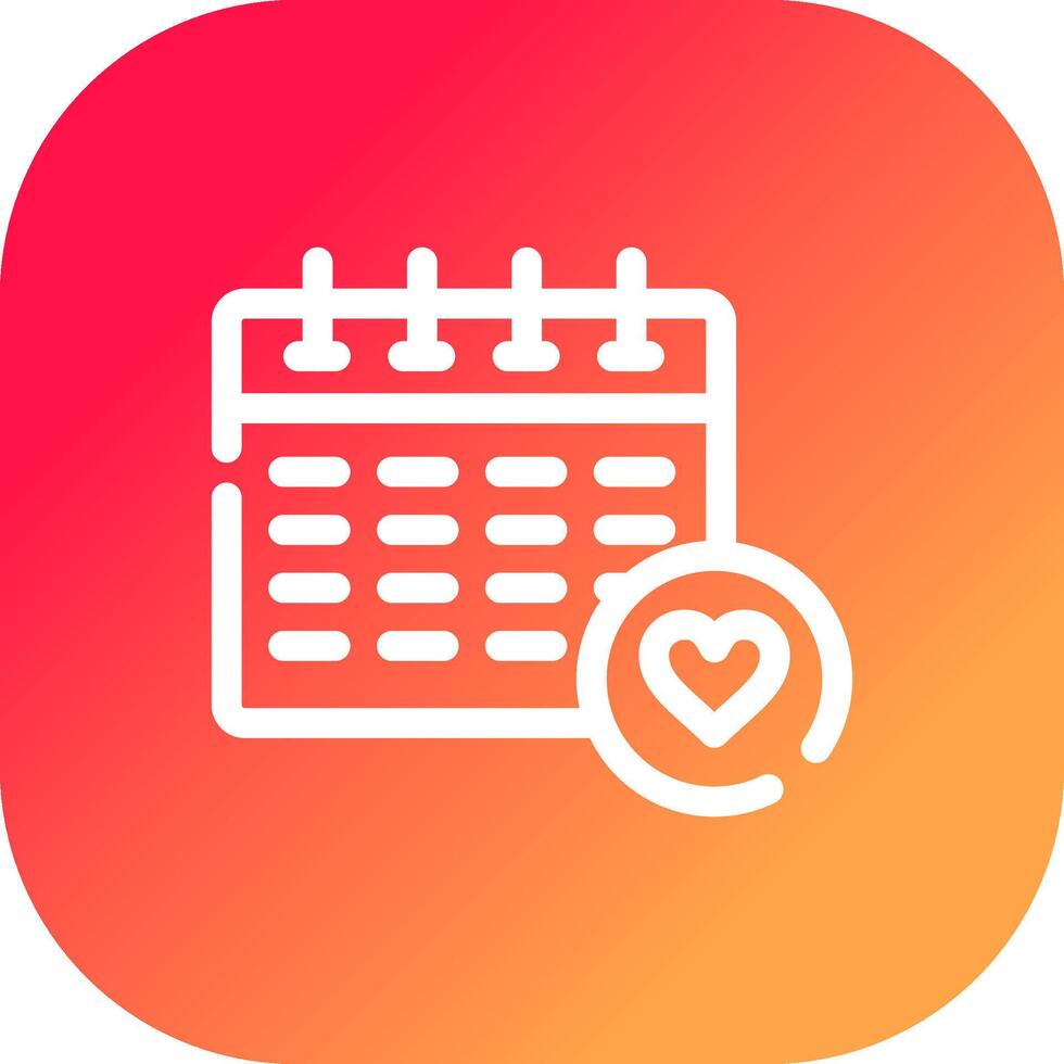 diseño de icono creativo de calendario vector