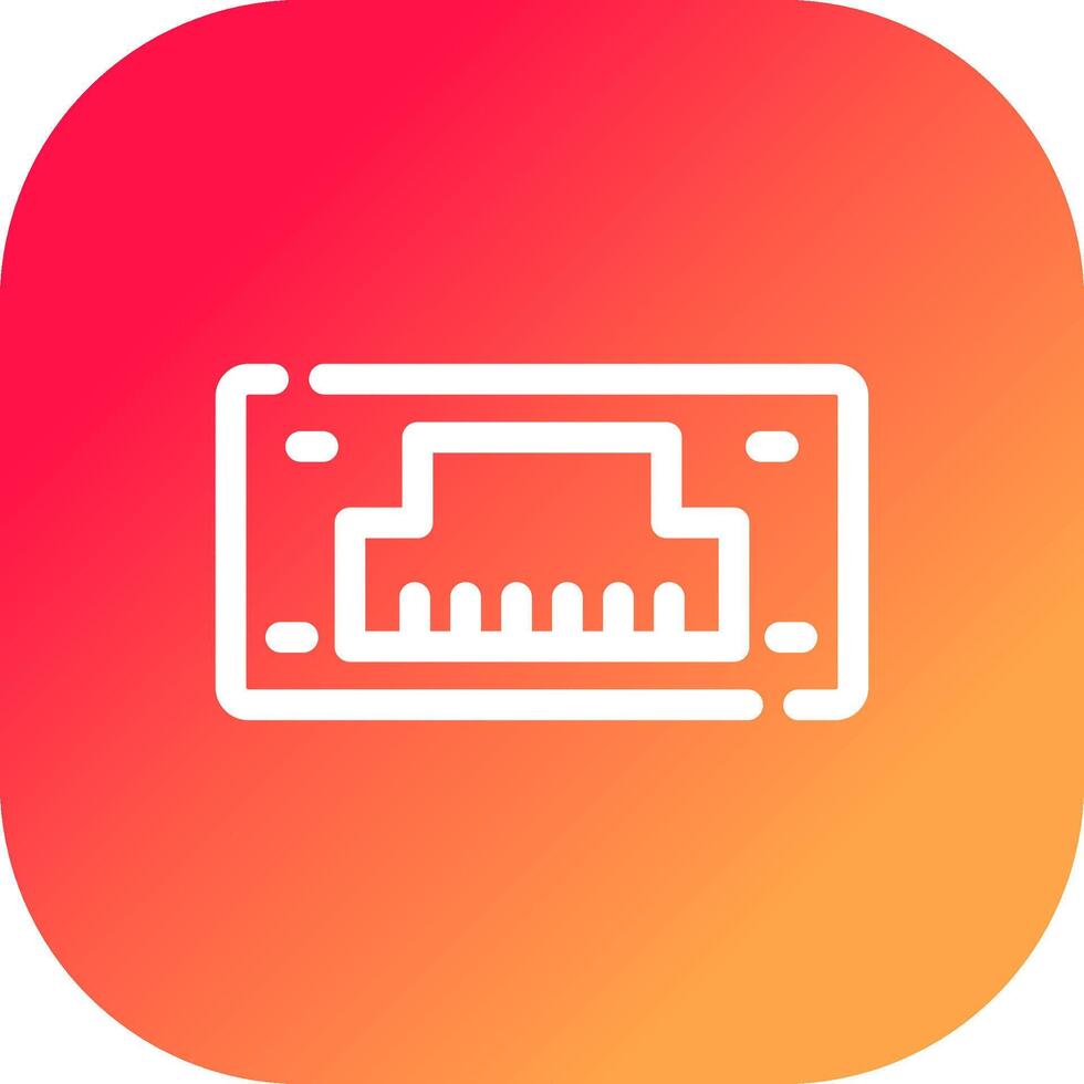 Hdmi Creative Icon Design vector