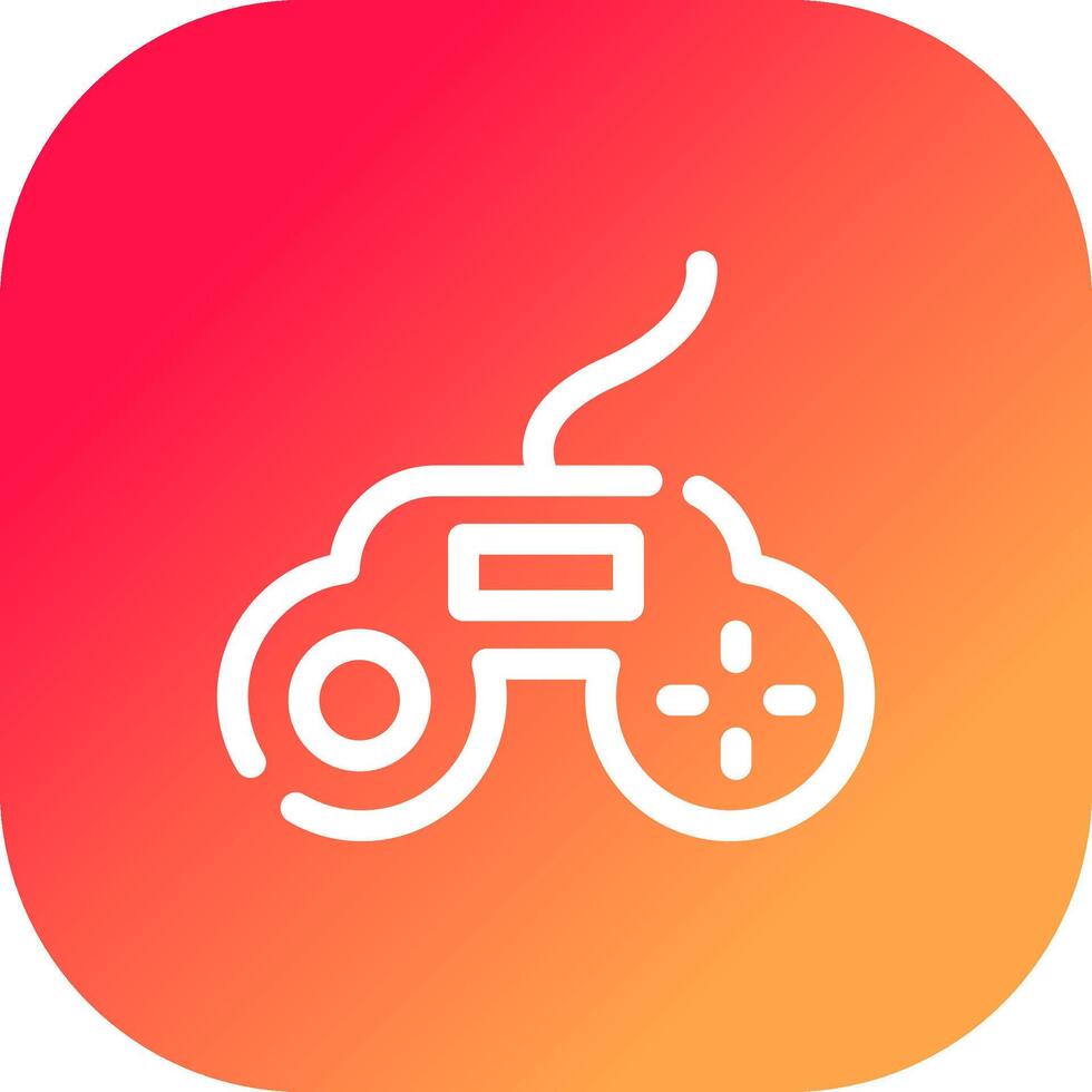 Gamepad Creative Icon Design vector