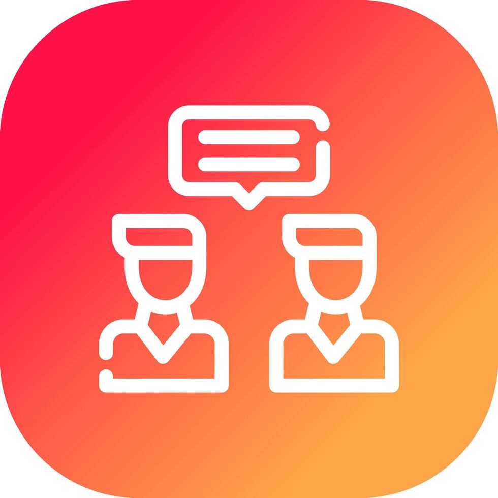 Meetings Creative Icon Design vector