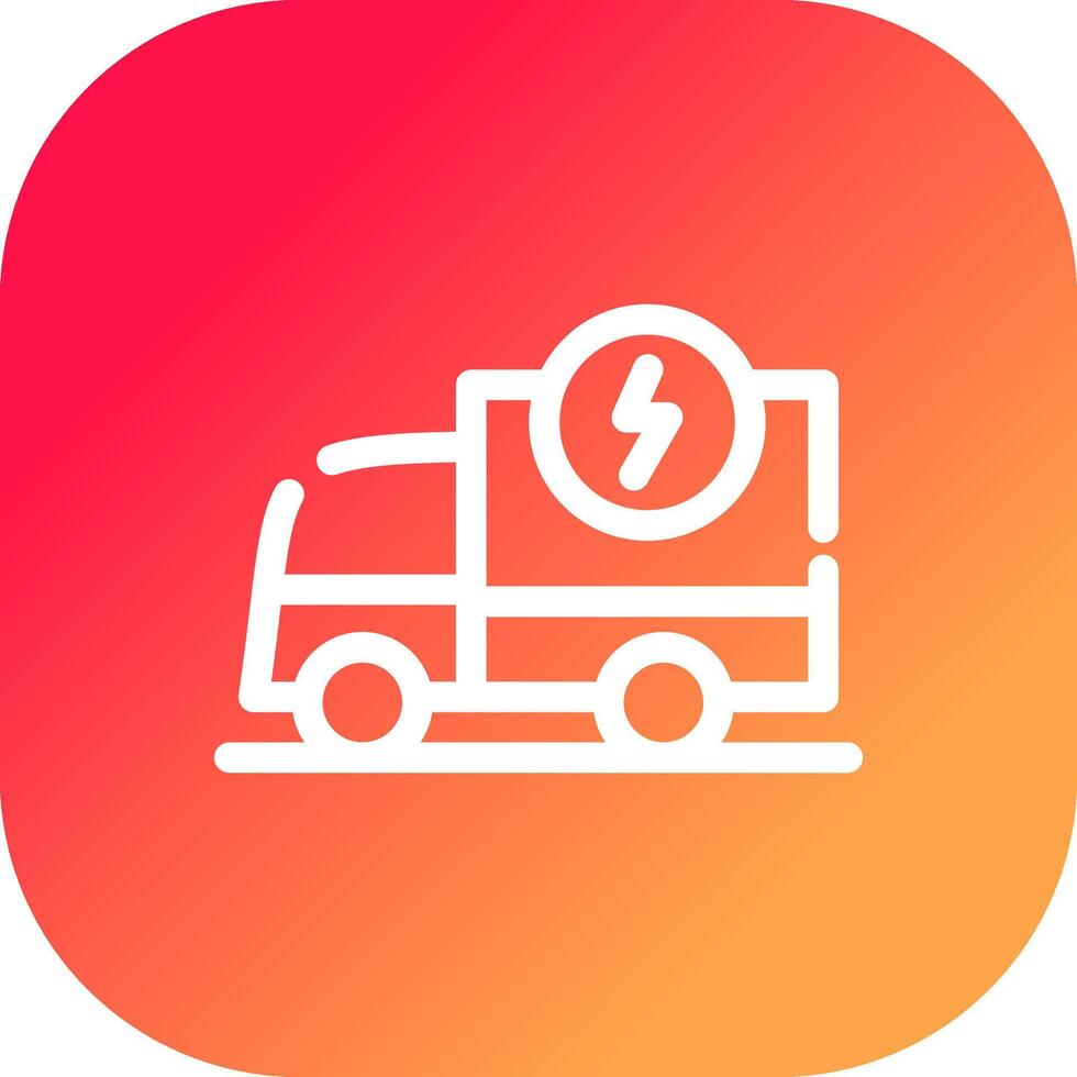 Van Service Creative Icon Design vector