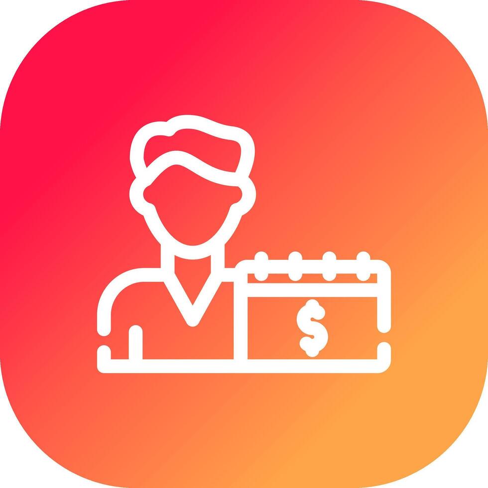 Fixed Funding Creative Icon Design vector