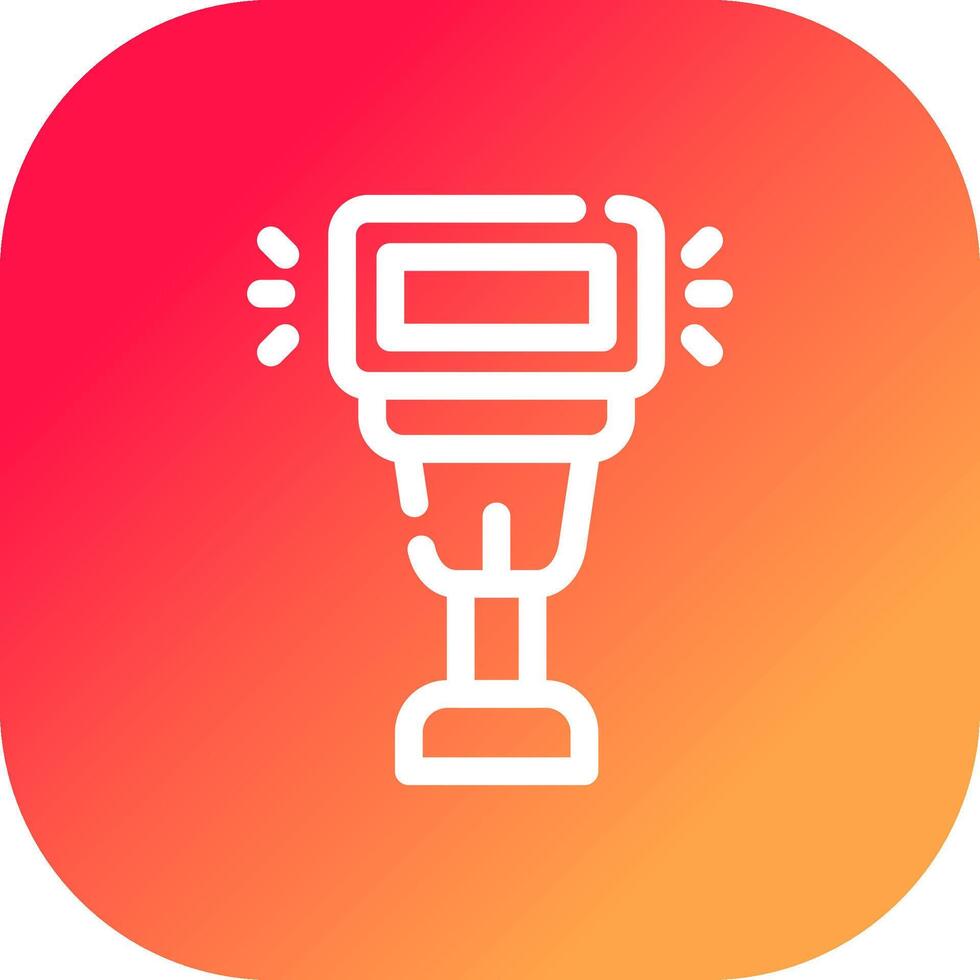 Camera Flash Creative Icon Design vector