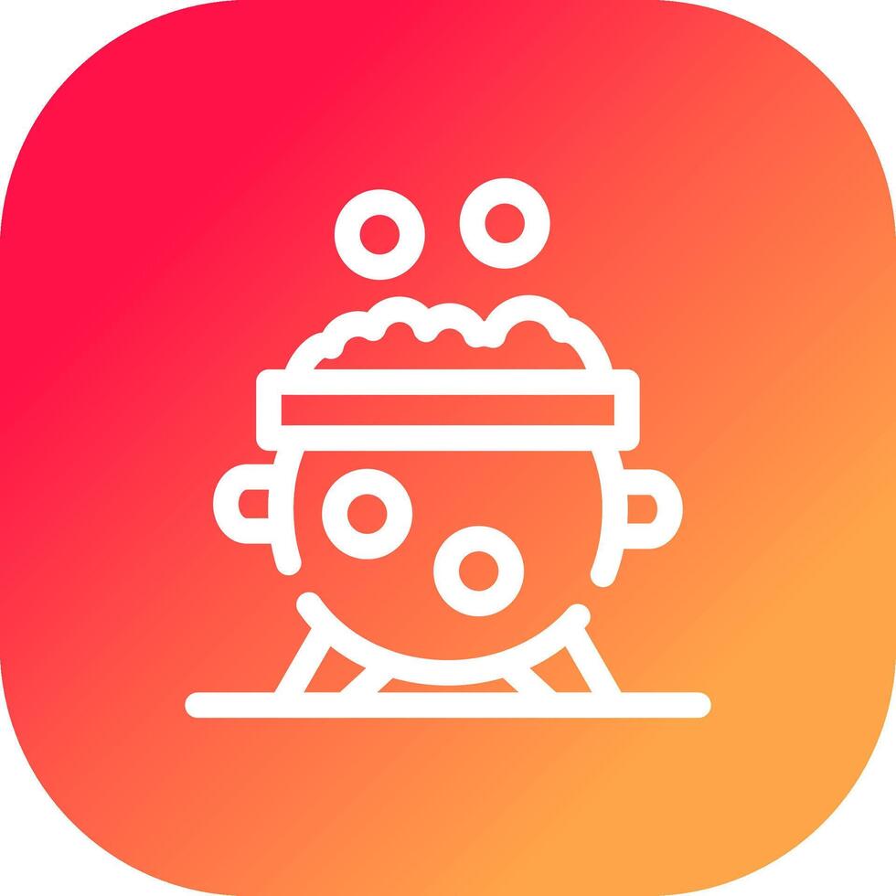 Cauldron Creative Icon Design vector