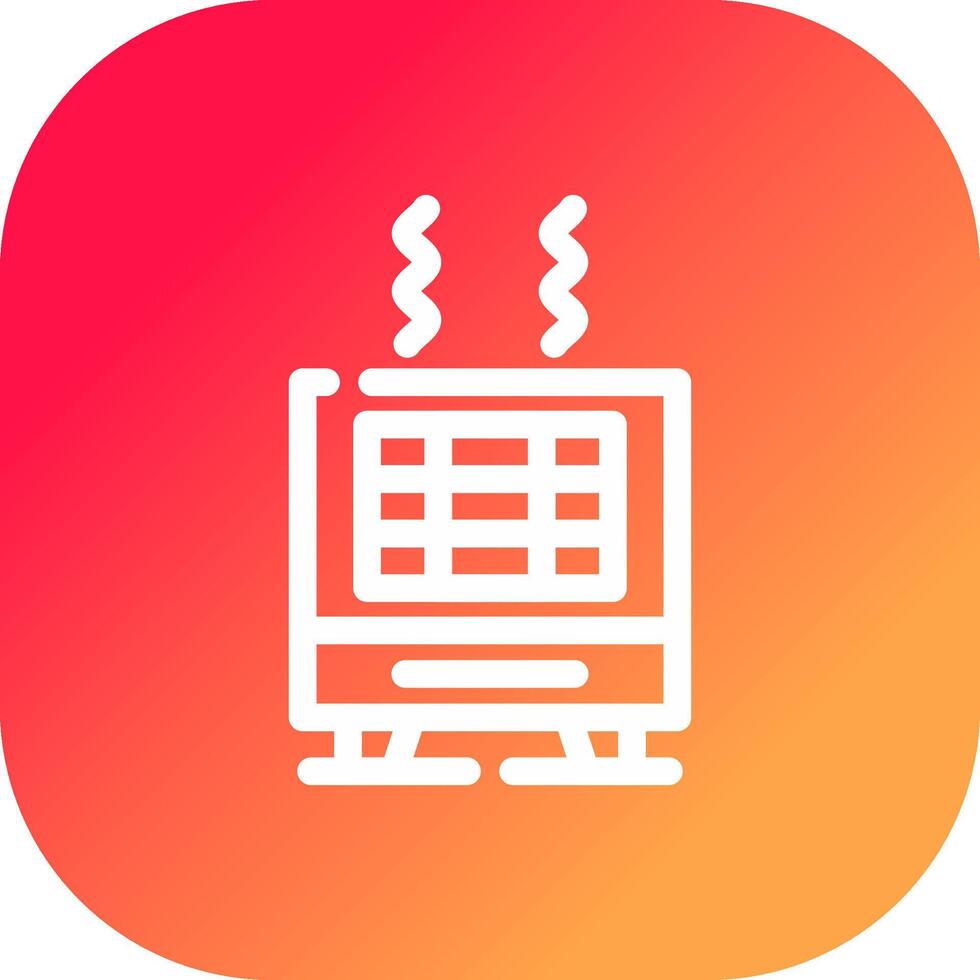 Heater Creative Icon Design vector