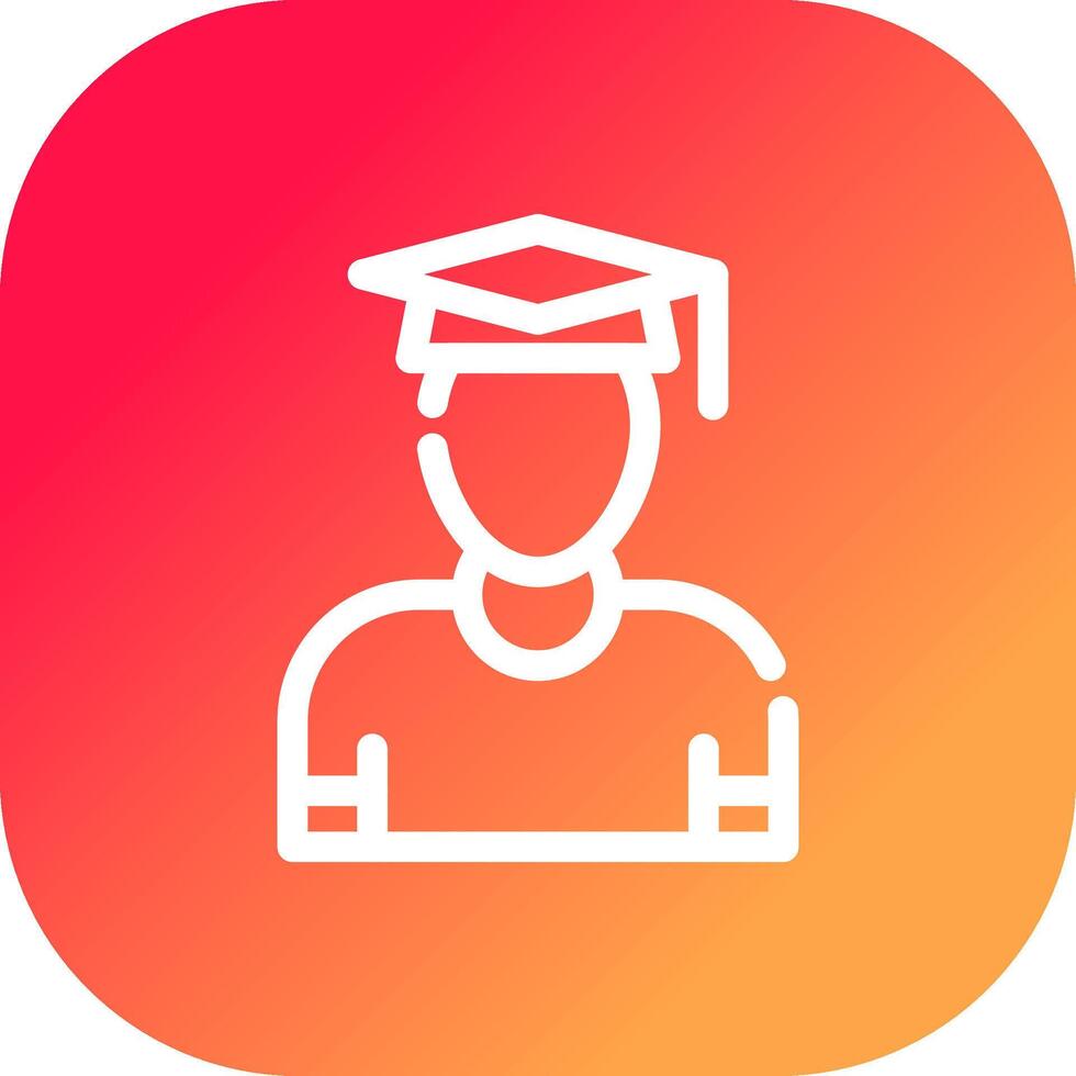 Graduate Creative Icon Design vector