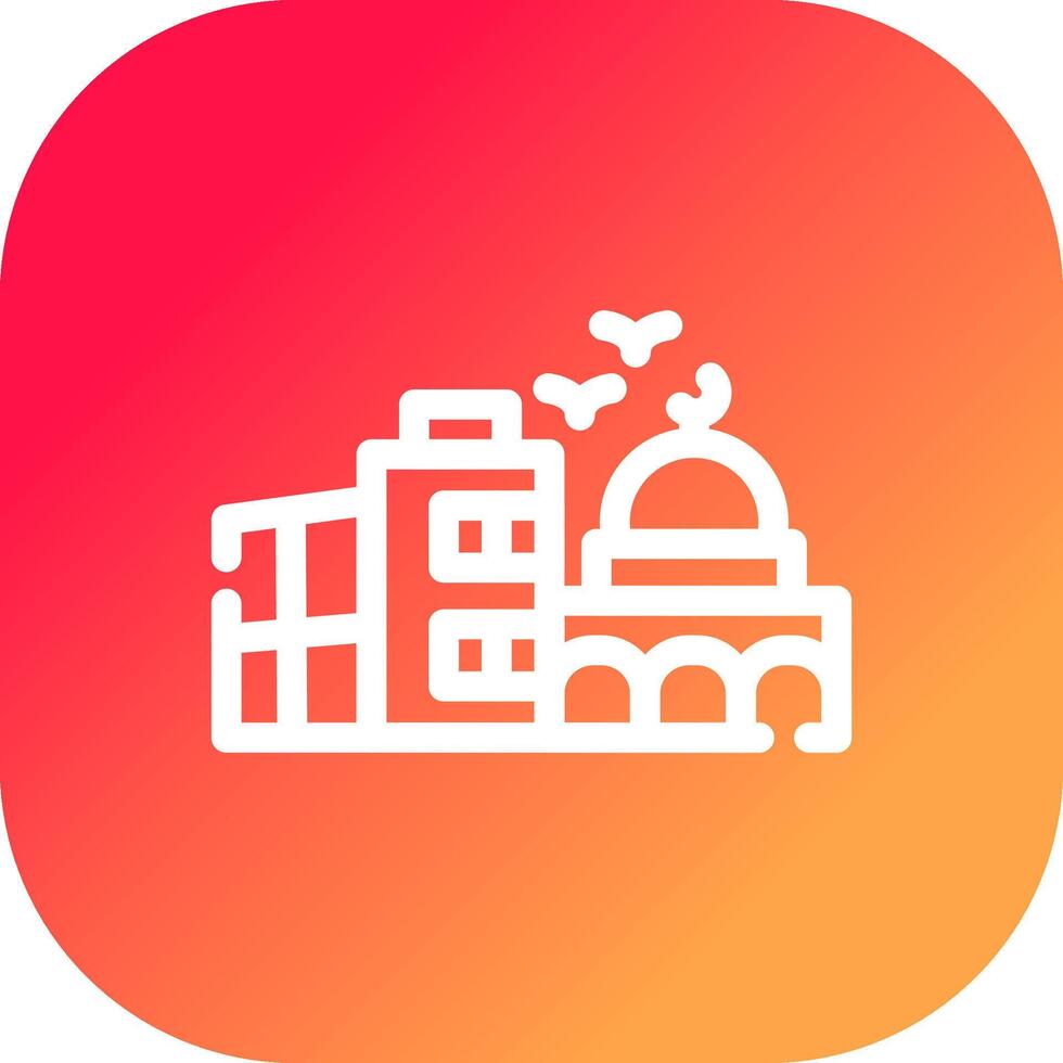 Skyscrapers Creative Icon Design vector