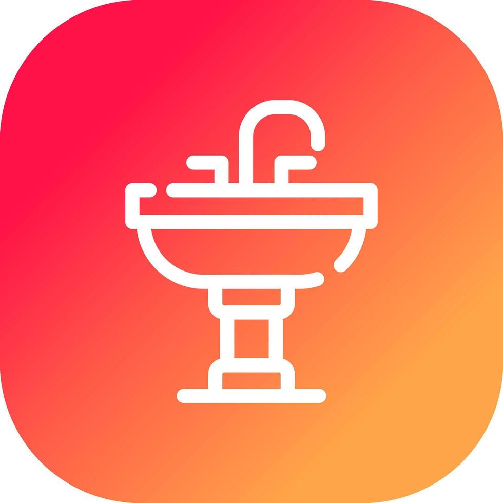 Sink Creative Icon Design vector