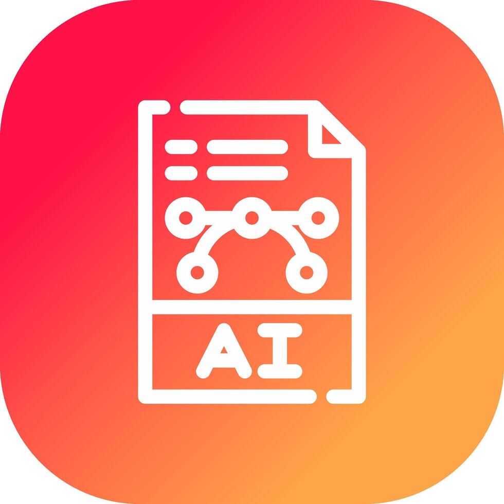 diseño de icono creativo de archivo ai vector