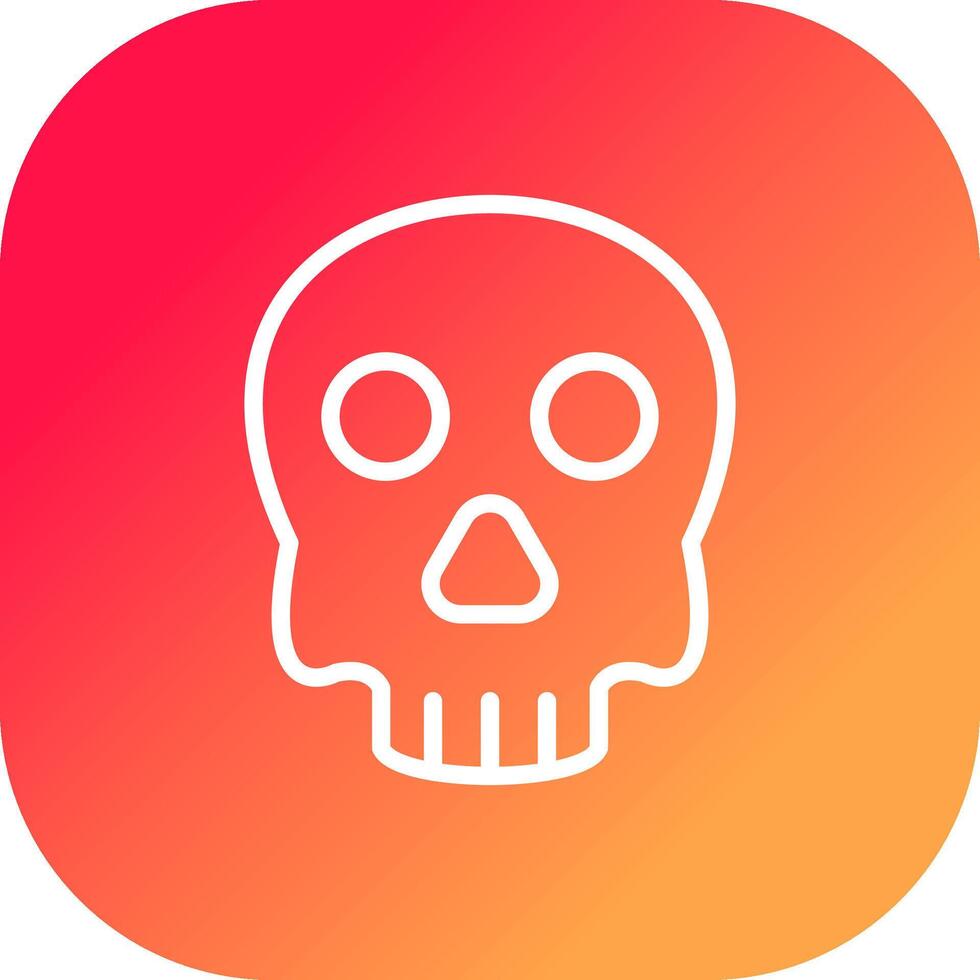 Skull Creative Icon Design vector