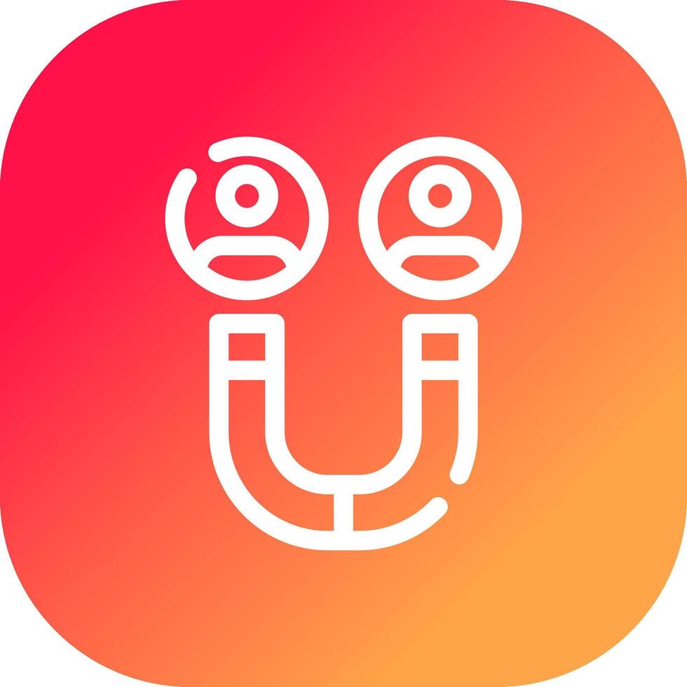 Customer Acquisition Creative Icon Design vector