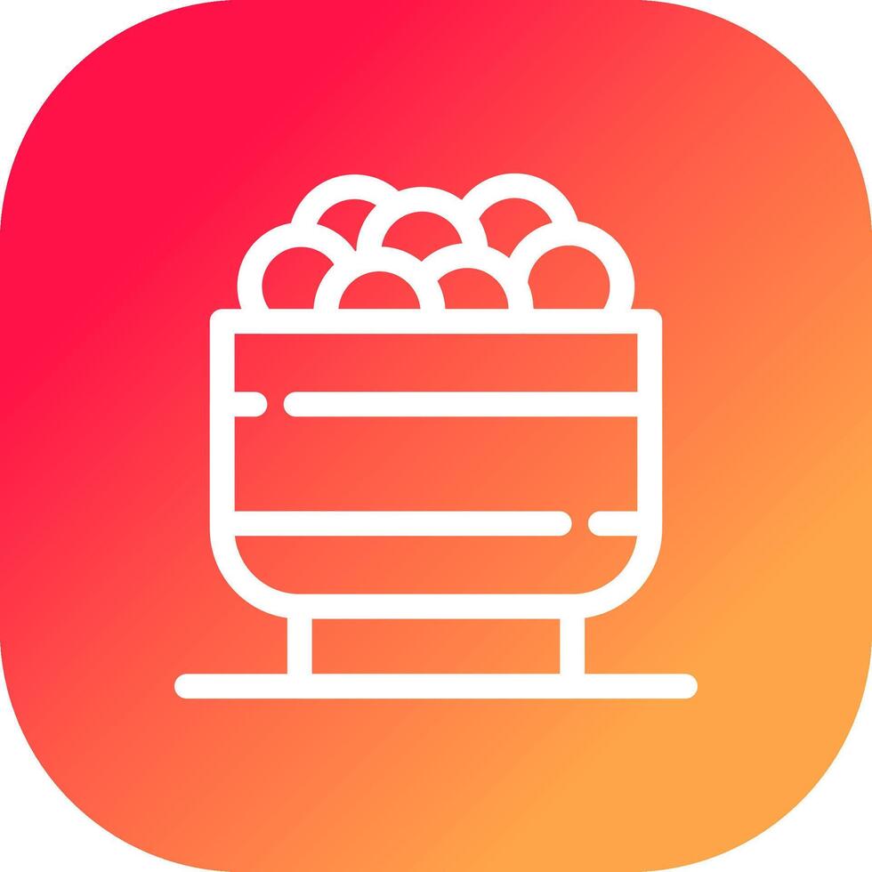 Cereal Creative Icon Design vector