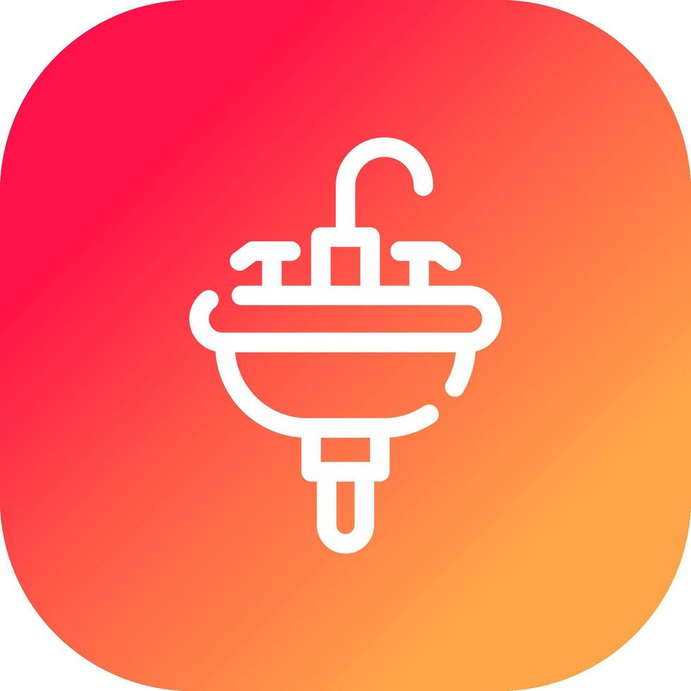 Sink Creative Icon Design vector