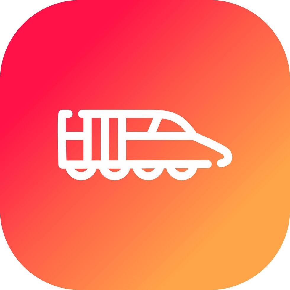 Train Creative Icon Design vector