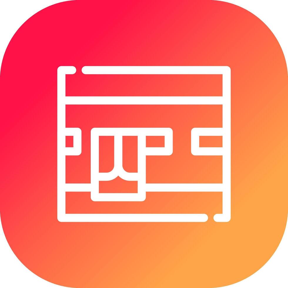 Kaaba Creative Icon Design vector