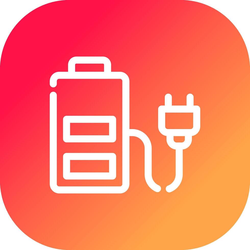 Charging Creative Icon Design vector