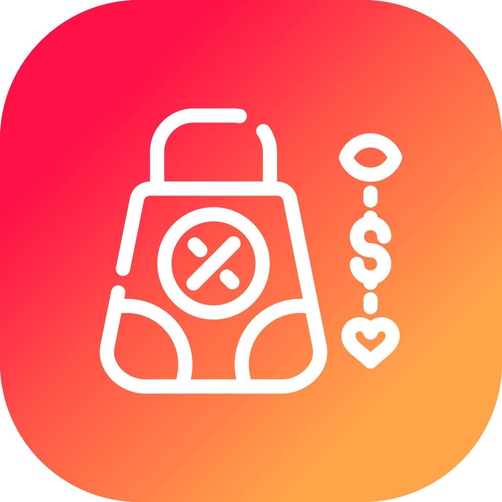 Consumer Behavior Creative Icon Design vector