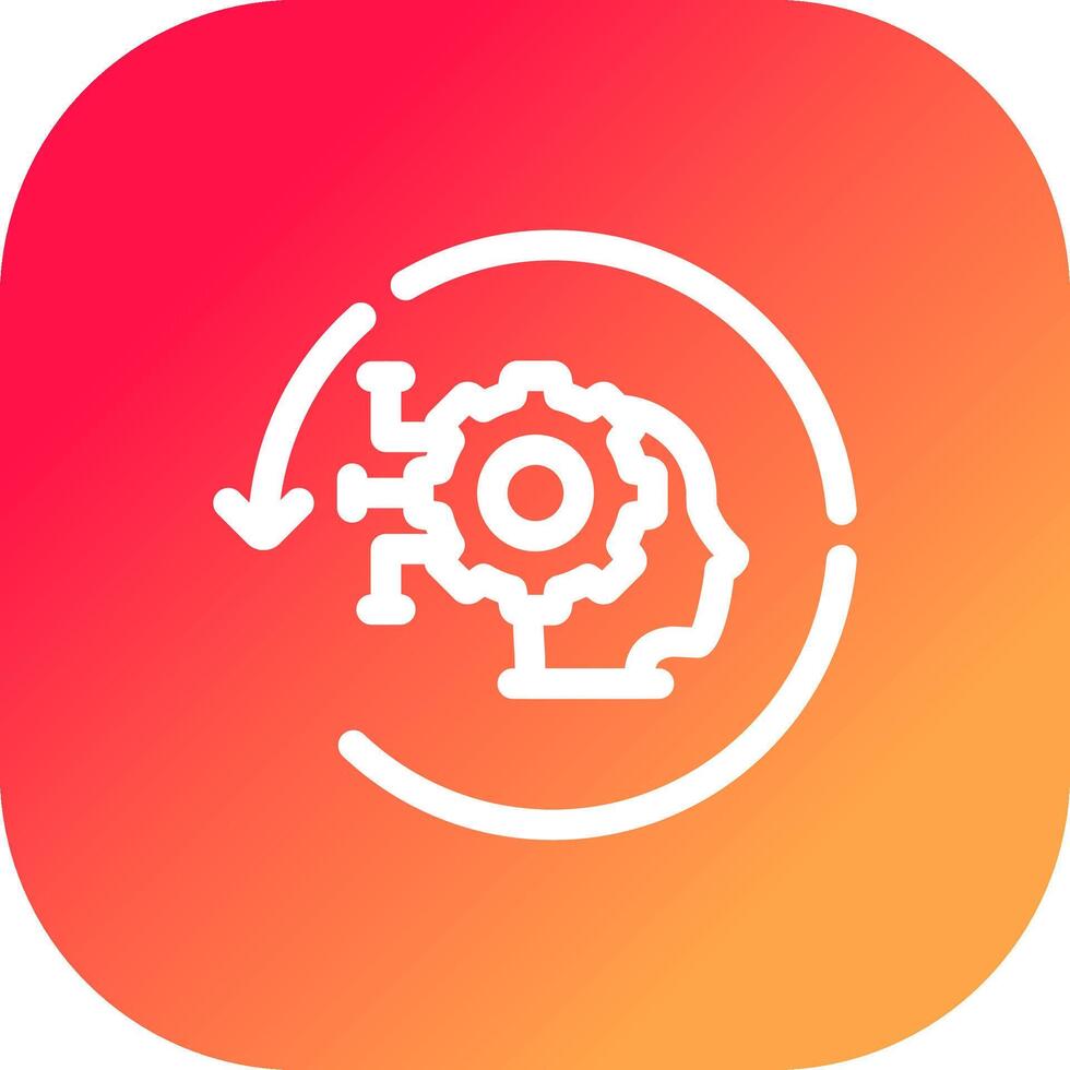 Reverse Engineering Creative Icon Design vector