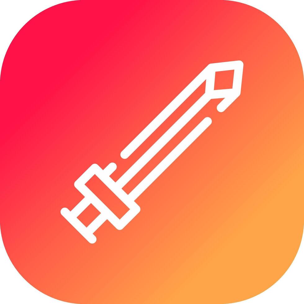 Sword Creative Icon Design vector