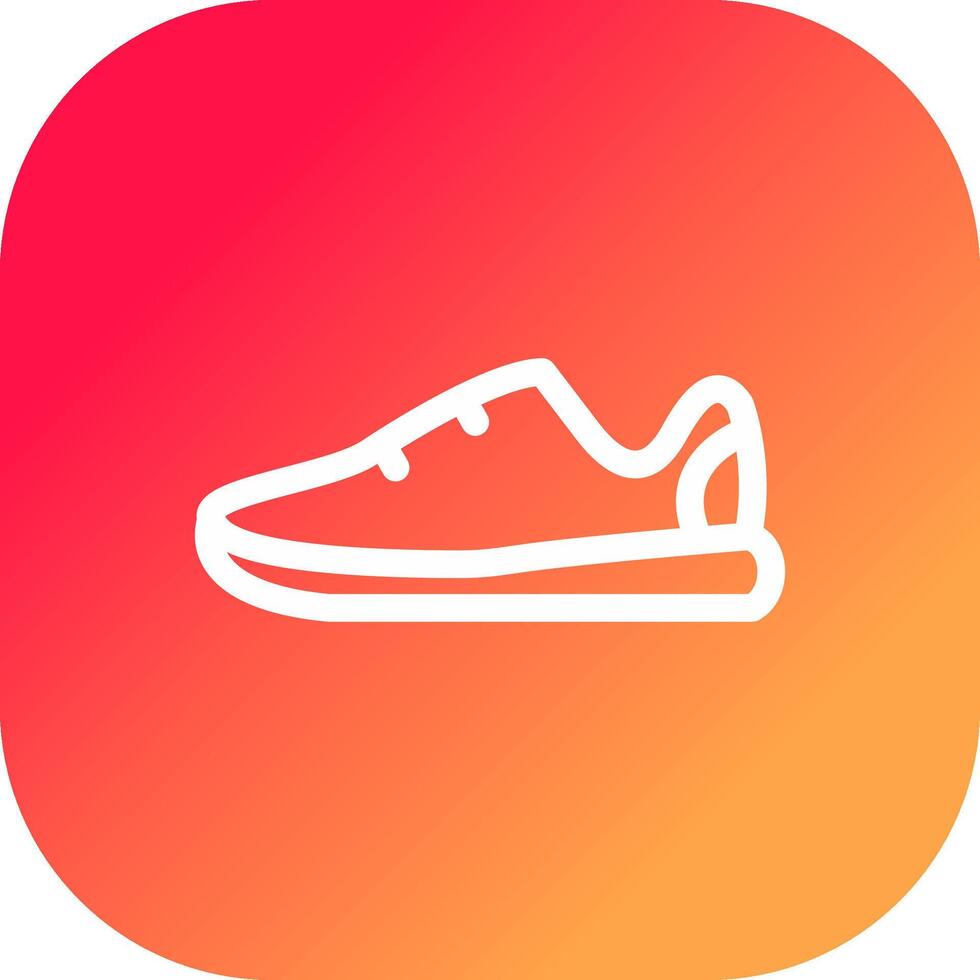 Sneakers Creative Icon Design vector