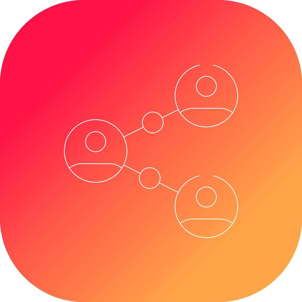 Connected People Creative Icon Design vector