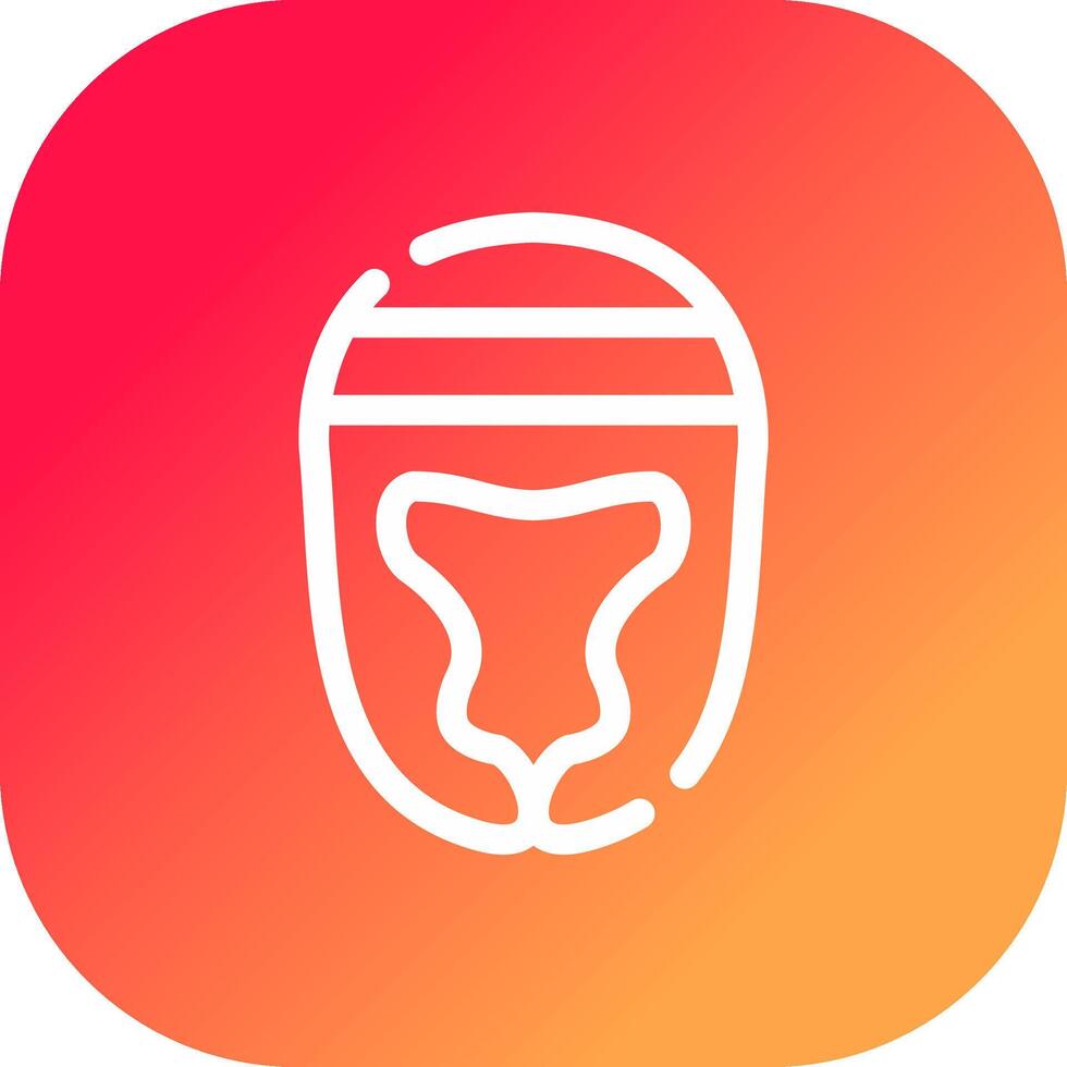 Helmet Creative Icon Design vector