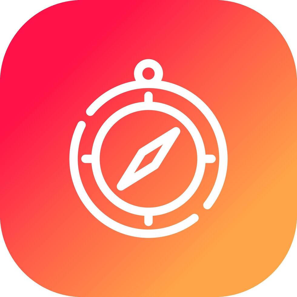 Compass Creative Icon Design vector
