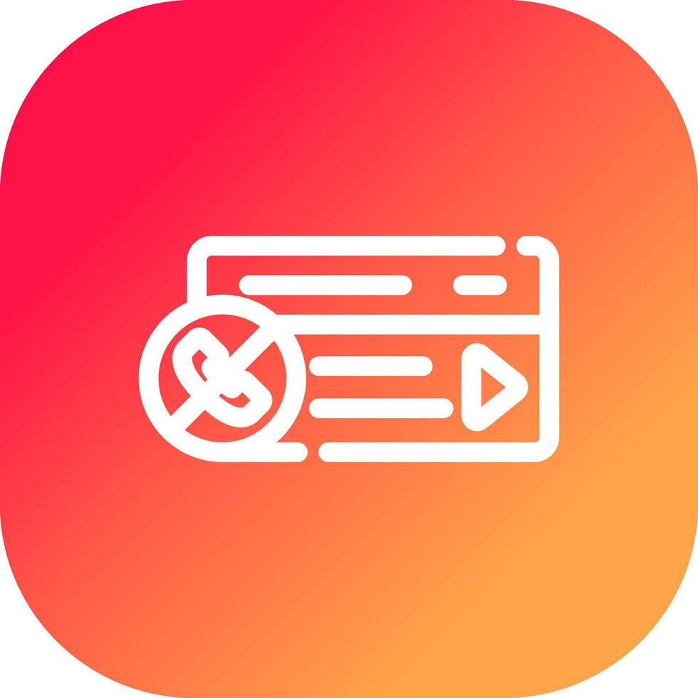Contactless Services Creative Icon Design vector